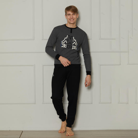 Kappa Pigiama uomo caldo cotone KMW25007