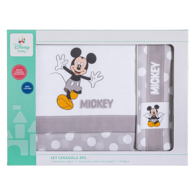 Disney Set 3 Pezzi Lettino Baby 0243