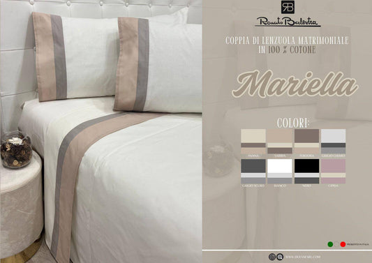 Renato Balestra completo lenzuola matrimoniale - Mariella