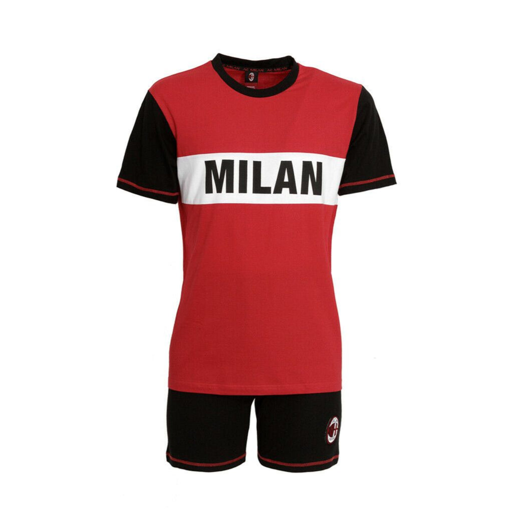 A.C. Milan Pigiama ragazzo corto MI15076