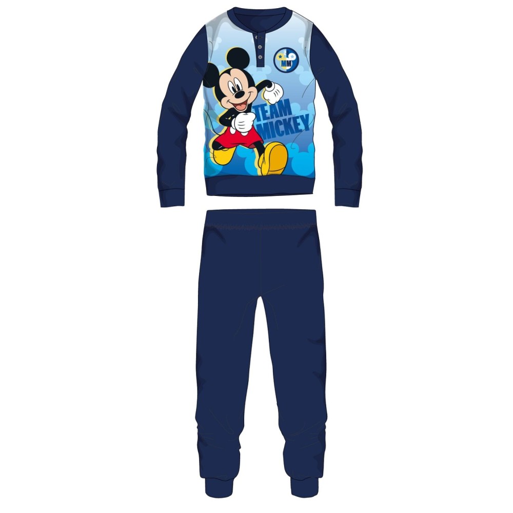 Pigiama In Pile Topolino Mickey bambino invernale 0116