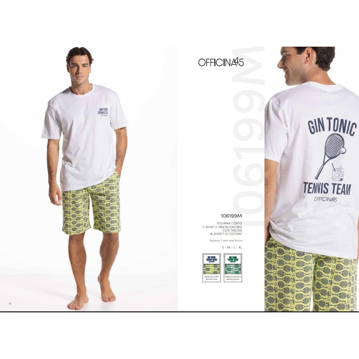 Love and Bra pigiama uomo 106199M