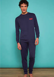 100 Sbadigli Pigiama uomo Jersey UL-601