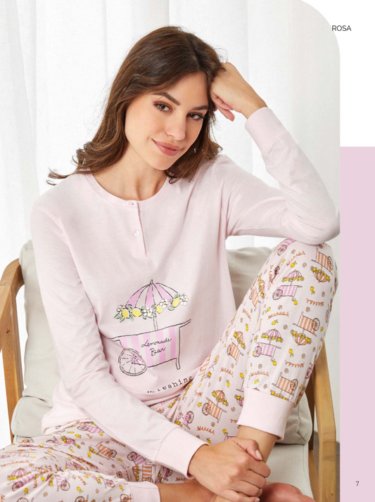 Il Granchio Pigiama Donna GP5116