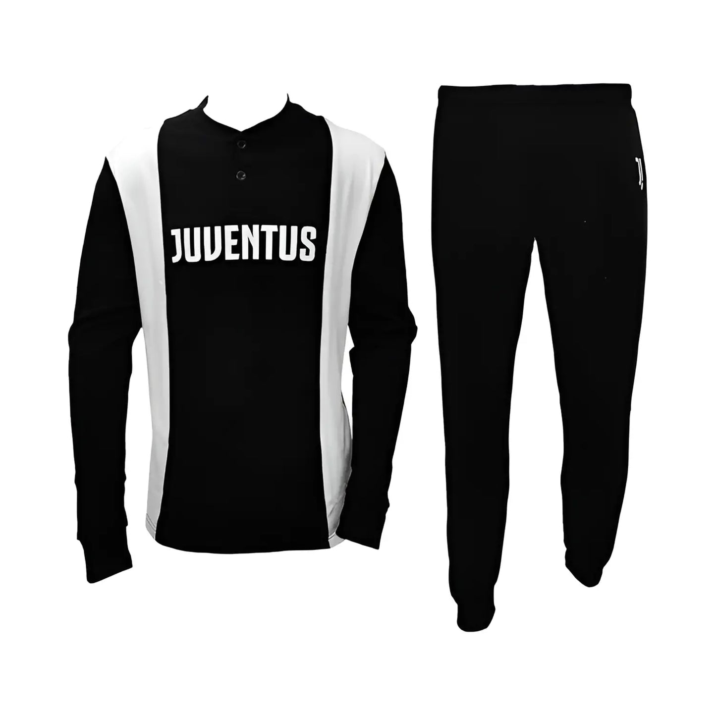 Pigiama Bambino Juventus 10-12-14-16 anni in Caldo Cotone Art. T20 1040