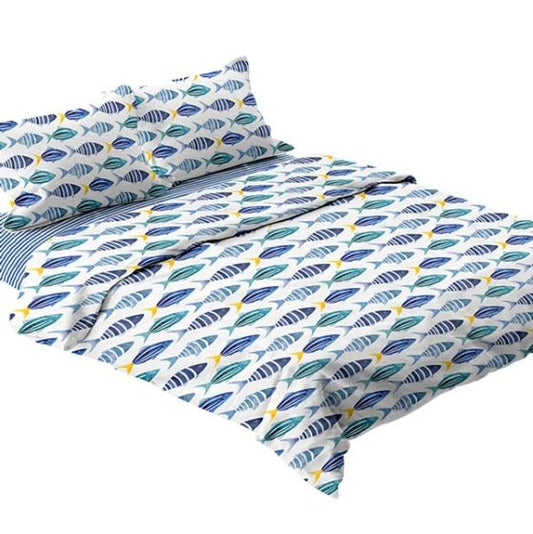 Sespi di SG HOME Trapuntino 2 Posti  + Completo Letto Tinta Unita