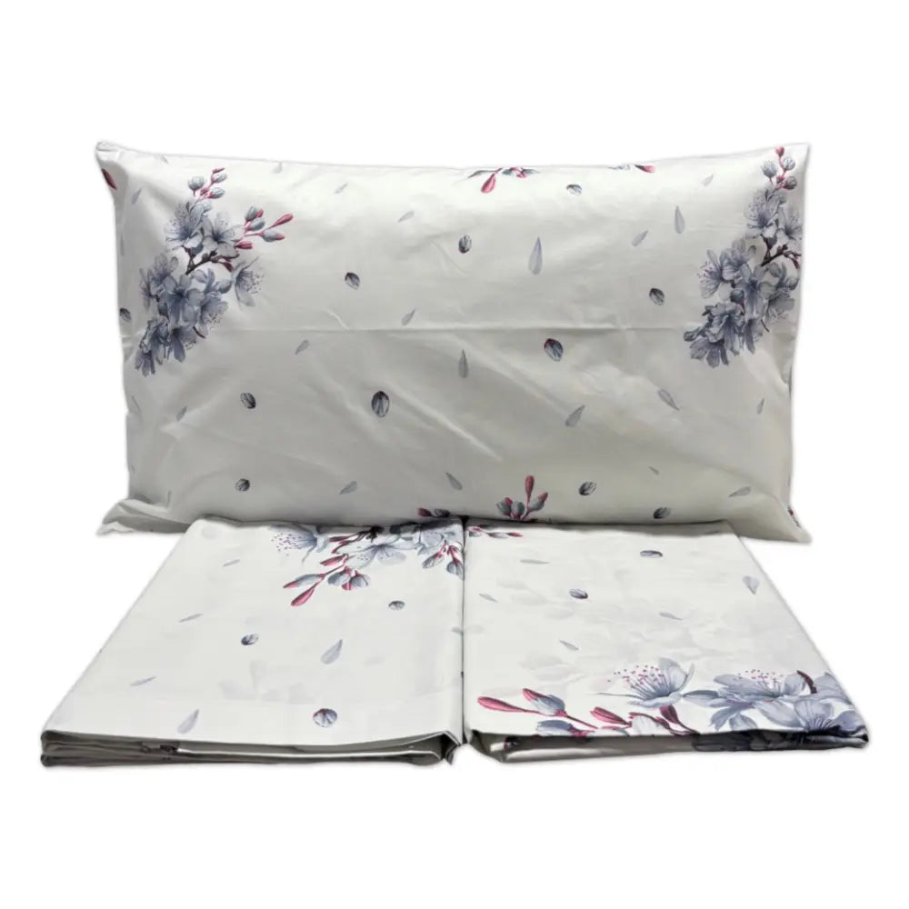 Silene di SG HOME Trapuntino 2 Posti  + Completo Letto Tinta Unita