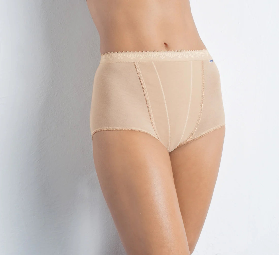 Sloggi mutande donna vita alta Control Maxi Confezione da 2 Slip