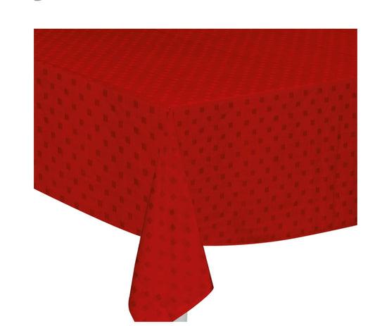 Tovaglia Natale Preziosa Tinto Filo Damina